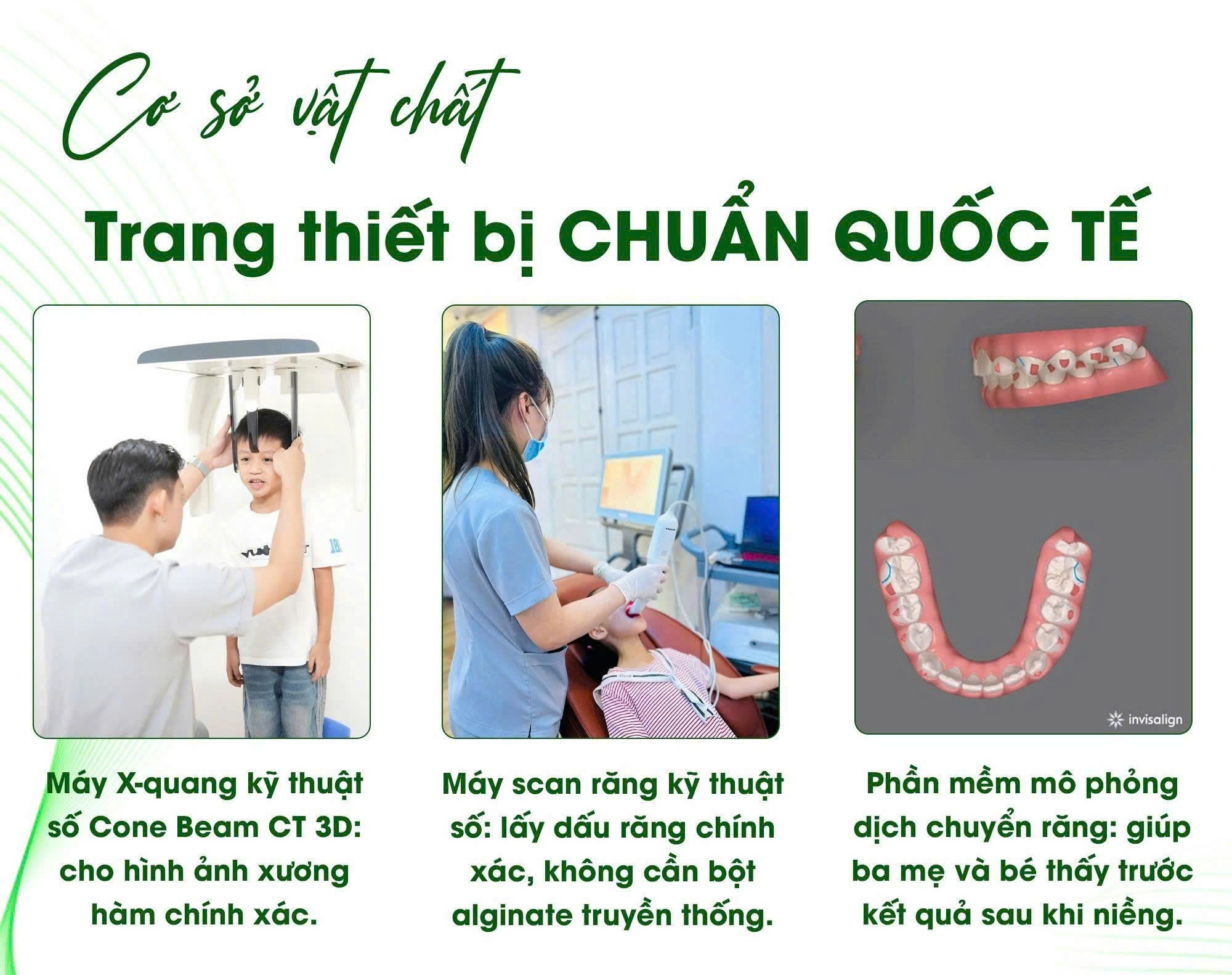Trang thiết bị công nghệ số hiện đại tại Nha Khoa Trẻ